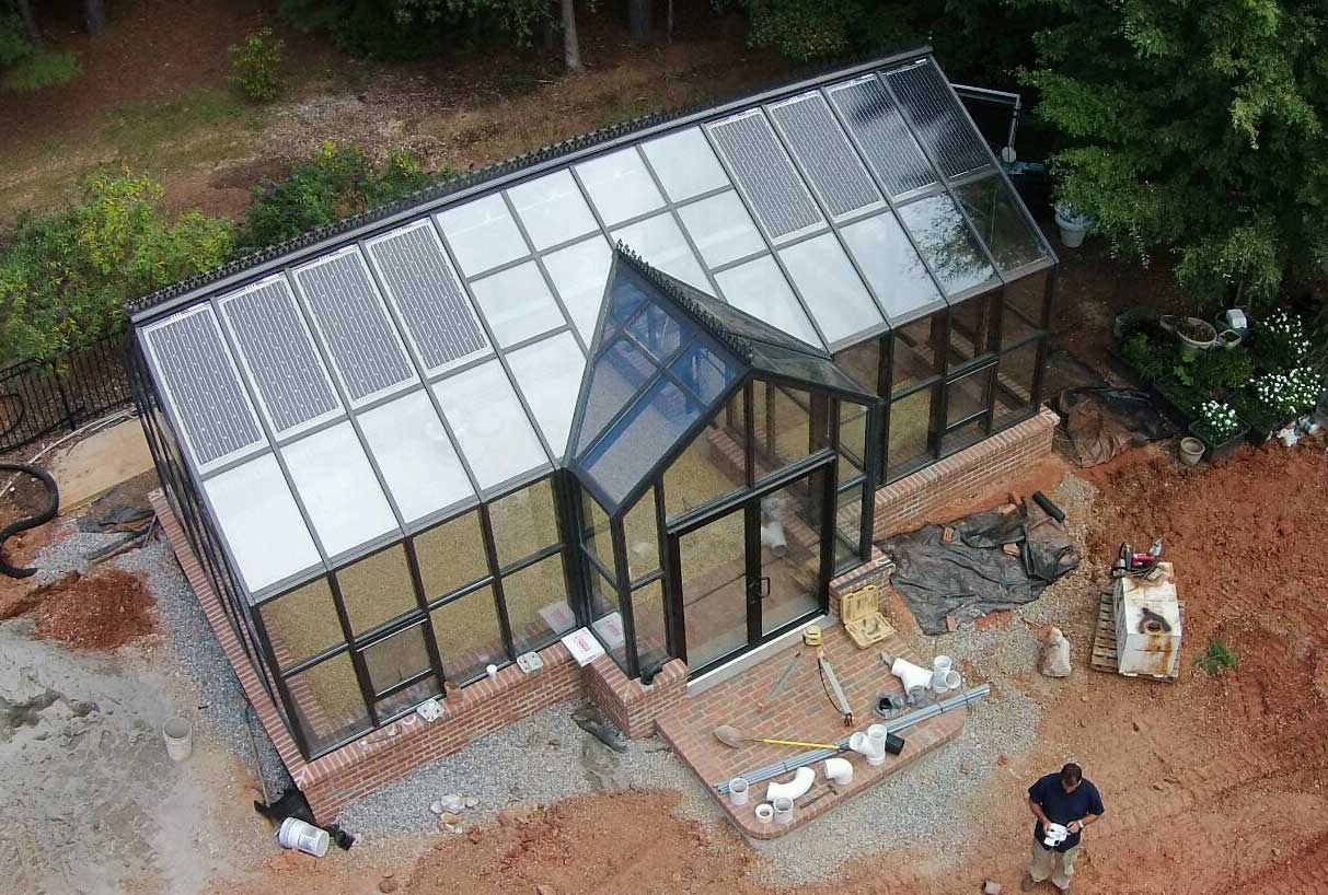 Solar Canopies Awning Systems Solar Greenhouses Are The First Step Toward Total Sustaility Now You Can Grow Your Plants In A Room Generating Its Own